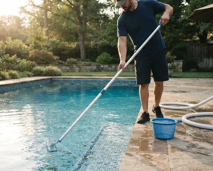 Weekly Pool Cleaning by Curatolo Pool Resurfacing